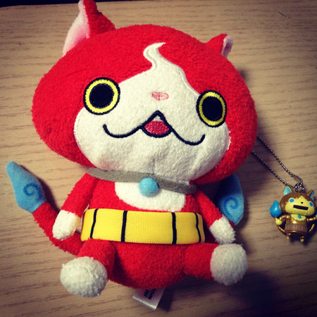 20140703ジバニャンのぬいぐるみ