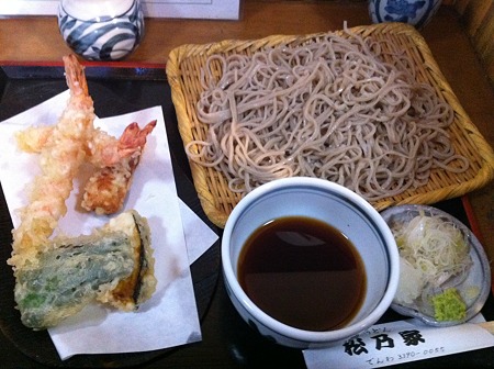 天ぷら蕎麦(大盛り)
