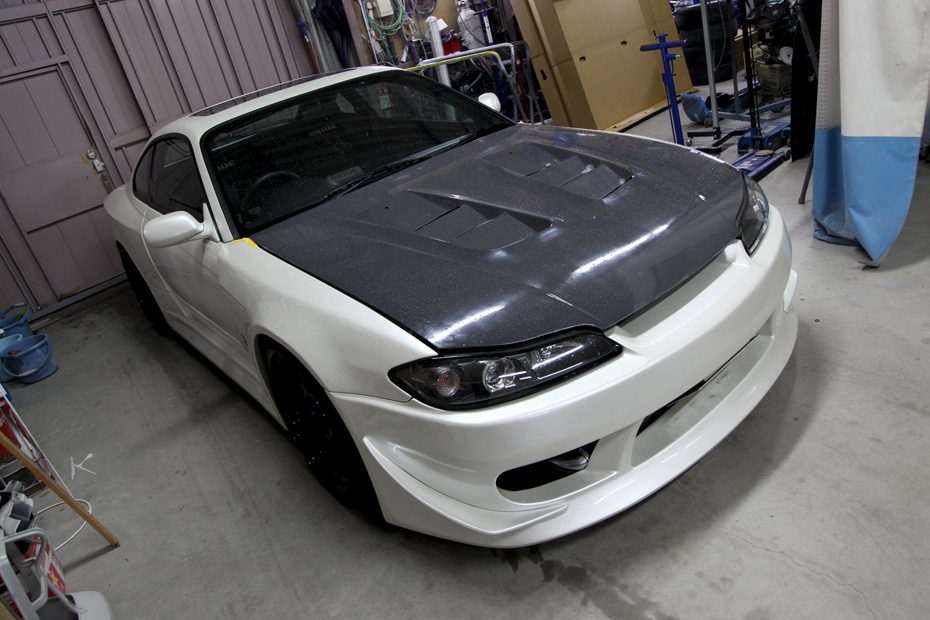 ｓ15　カーボン　ボンネット　シルビア　ガレージマック　garagemak