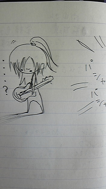 Belovedイントロ間違えたヒサシはしばしギターと睨みっこ 小首かしげて Photo Sharing Photozou