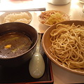 Photos: 本日の昼飯は堺市石津川のとんりゅうラーメンにて塩つけ麺400g+ご飯・...