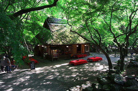 参道の茶店