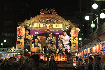 2011.08.07　富士　甲子祭　山車