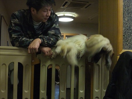 立ってるの疲れた・・・