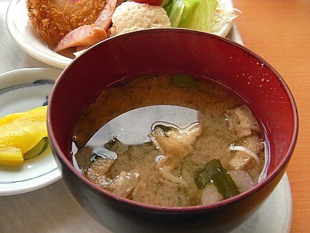 ハムカツ定食